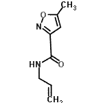 CAS#: 90271-40-2， N-Allyl-5-methyl-1,2-oxazole-3-carboxamide