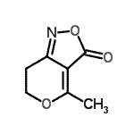 CAS#: 90362-02-0， 4-Methyl-6,7-dihydro-3H-pyrano[4,3-c][1,2]oxazol-3-one