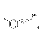 CAS#: 90389-53-0， N-(3-Bromobenzyl)ethanamine hydrochloride (1:1)