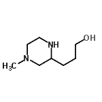 CAS#: 90414-80-5， 3-(4-Methyl-2-piperazinyl)-1-propanol