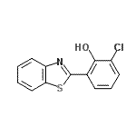 CAS#: 90481-39-3， 2-(1,3-Benzothiazol-2-yl)-6-chlorophenol