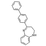 CAS#: 904814-66-0， 4-(4-Biphenylyl)-2,3-dihydro-1H-1,5-benzodiazepine