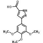 CAS#: 904815-28-7， 3-(3,4,5-Trimethoxyphenyl)-1H-pyrazole-5-carboxylic acid