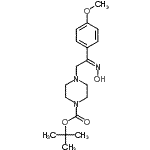 CAS#: 904815-72-1， 2-Methyl-2-propanyl 4-[(2Z)-2-(hydroxyimino)-2-(4-methoxyphenyl)ethyl]-1-piperazinecarboxylate
