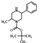 CAS#: 904816-67-7， 2-Methyl-2-propanyl 2-methyl-5-phenyl-1-piperazinecarboxylate