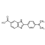 CAS#: 904817-05-6， 2-[4-(Dimethylamino)phenyl]-1H-benzimidazole-6-carboxylic acid