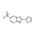 CAS#: 904818-21-9， 2-(2-Furyl)-6-nitroimidazo[1,2-a]pyridine