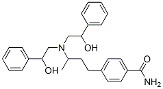 CAS#: 90505-66-1， 4-(3-(Bis(beta-hydroxyphenethyl)amino)butyl)benzamide