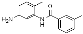 结构式 CAS# 905811-03-2, N-(5-氨基-2-甲基苯基)-3-甲基苯甲酰胺