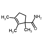 CAS#: 90608-04-1， 1,2,3-Trimethyl-2-cyclopentene-1-carboxamide
