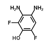 CAS#: 906081-33-2， 3,4-Diamino-2,6-difluorophenol