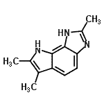CAS#: 90626-42-9， 2,6,7-Trimethyl-1,8-dihydroimidazo[4,5-g]indole