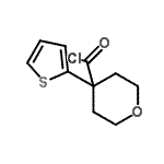 CAS#: 906352-92-9， 4-(2-Thienyl)tetrahydro-2H-pyran-4-carbonyl chloride