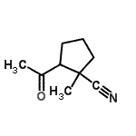 CAS#: 90642-66-3， 2-Acetyl-1-methylcyclopentanecarbonitrile