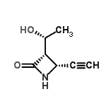 CAS#: 90696-34-7， (3S,4R)-4-Ethynyl-3-[(1R)-1-hydroxyethyl]-2-azetidinone