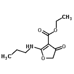 CAS#: 907555-64-0， Ethyl 4-oxo-2-(propylamino)-4,5-dihydro-3-furancarboxylate