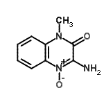 CAS 登录号：90792-74-8， 3-氨基-1-甲基-2(1H)-喹喔啉酮4-氧化物