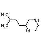 CAS#: 90796-45-5， 2-(3-Methylbutyl)piperazine