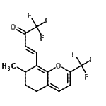 CAS#: 908338-79-4， (3E)-1,1,1-Trifluoro-4-[7-methyl-2-(trifluoromethyl)-6,7-dihydro-5H-chromen-8-yl]-3-buten-2-one