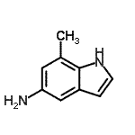 CAS#: 90868-09-0， 7-Methyl-1H-indol-5-amine