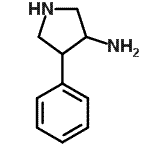 CAS#: 90872-78-9， 4-Phenyl-3-pyrrolidinamine