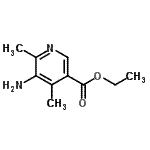 CAS#: 90873-35-1， Ethyl 5-amino-4,6-dimethylnicotinate