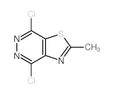 CAS#: 90889-39-7， 2,5-Dichloro-8-methyl-9-thia-3,4,7-triazabicyclo[4.3.0]nona-2,4,7,10-tetraene