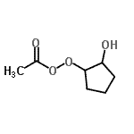 CAS#: 90904-56-6， 2-Hydroxycyclopentyl ethaneperoxoate