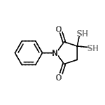CAS#: 90945-97-4， 1-Phenyl-3,3-disulfanyl-2,5-pyrrolidinedione