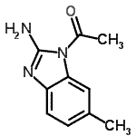 CAS#: 90964-25-3， 1-(2-Amino-6-methyl-1H-benzimidazol-1-yl)ethanone