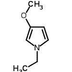 CAS#: 90968-43-7， 1-Ethyl-3-methoxy-1H-pyrrole