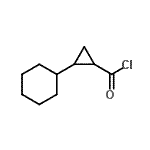 CAS#: 90972-94-4， 2-Cyclohexylcyclopropanecarbonyl chloride
