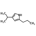 CAS#: 90977-60-9， 4-Isopropyl-2-propyl-1H-pyrrole