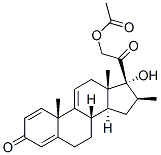 CAS#: 910-99-6， 17,21-Dihydroxy-16beta-methylpregna-1,4,9(11)-triene-3,20-dione 21-acetate