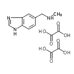 CAS 登录号：910036-85-0， 1-(1H-苯并咪唑-5-基)-N-甲基甲胺草酸盐(1:2)