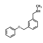 CAS#: 910037-24-0， N-Methyl-1-[3-(phenoxymethyl)phenyl]methanamine