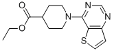 CAS#: 910037-27-3， 1-Thieno[3,2-d]Pyrimidin-4-Yl-4-Piperidinecarboxylic Acid Ethyl Ester