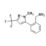 CAS#: 910095-35-1， 1-{2-[1-Methyl-3-(trifluoromethyl)-1H-pyrazol-5-yl]phenyl}methanamine