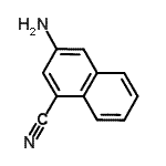 CAS#: 91135-40-9， 3-Amino-1-naphthonitrile