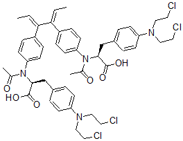 CAS#: 91147-86-3， 4,4-Bis(Acetylsarcosyl)Synestrol