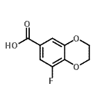 CAS#: 911485-91-1， 8-Fluoro-2,3-dihydro-1,4-benzodioxine-6-carboxylic acid