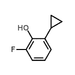 CAS#: 911817-90-8， 2-Cyclopropyl-6-fluorophenol