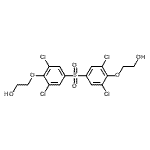 CAS#: 91198-38-8， 2,2'-{Sulfonylbis[(2,6-dichloro-4,1-phenylene)oxy]}diethanol