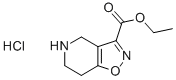 CAS#: 912265-91-9， 4,5,6,7-Tetrahydro-Isoxazolo[4,5-c]Pyridine-3-carboxylic Acid Ethyl Ester Hydrochloride (1:1)