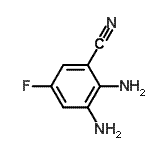CAS#: 912445-00-2， 2,3-Diamino-5-fluorobenzonitrile