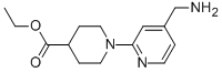 CAS#: 912569-46-1， 1-[4-(Aminomethyl)-2-Pyridinyl]-4-Piperidinecarboxylic Acid Ethyl Ester