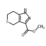 CAS#: 912635-72-4， Methyl 1,4,6,7-tetrahydrothiopyrano[4,3-c]pyrazole-3-carboxylate