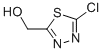 structure of CAS# 912669-58-0, 5-Chloro-1,3,4-Thiadiazole-2-Methanol;1,3,4-Thiadiazole-2-Methanol,  5-Chloro-;(5-Chloro-1,3,4-Thiadiazol-2-Yl)Methanol