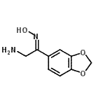 CAS#: 912762-73-3， (2Z)-2-(1,3-Benzodioxol-5-yl)-2-(hydroxyimino)ethanamine