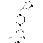 CAS#: 912763-05-4， 2-Methyl-2-propanyl 4-(1H-imidazol-1-ylmethyl)-1-piperazinecarboxylate